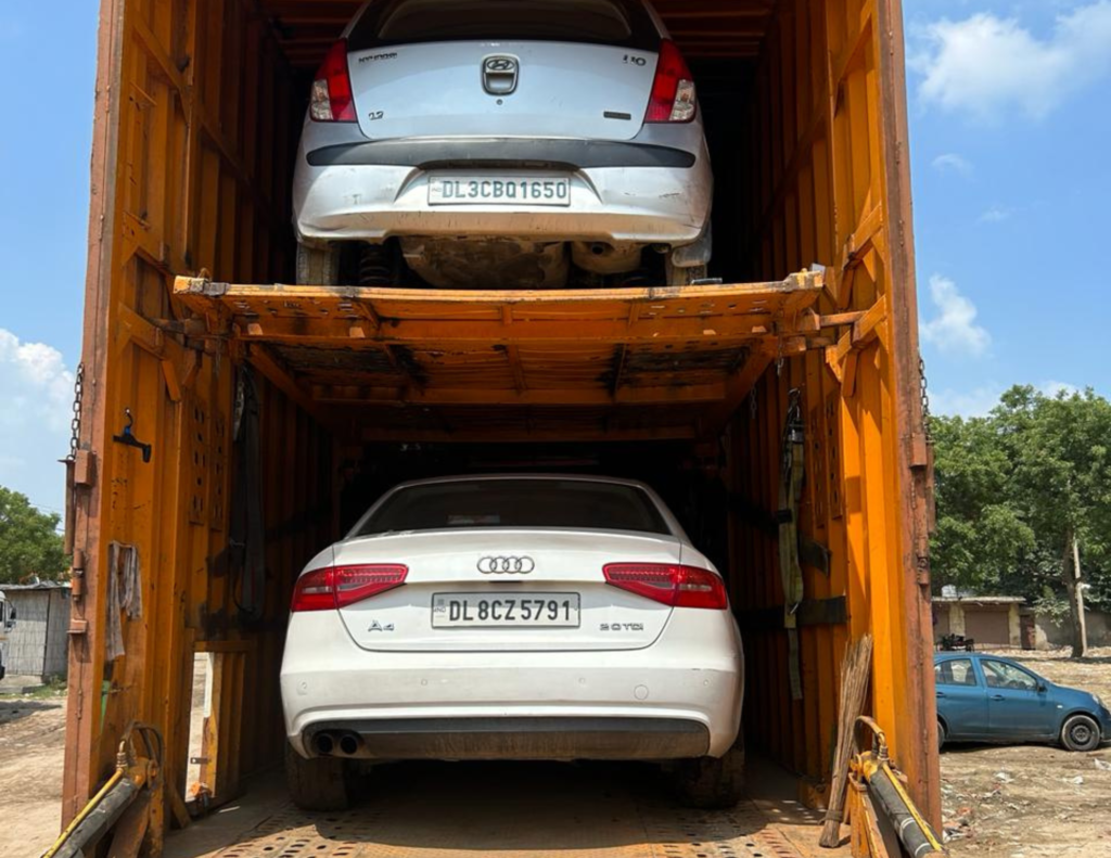 Audi car door-to-door transportation
